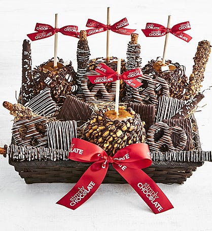 Simply Chocolate Sumptuous Snack Basket